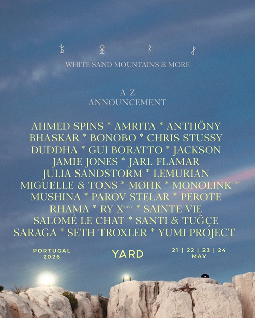 YARD Festival 2026 Lineup